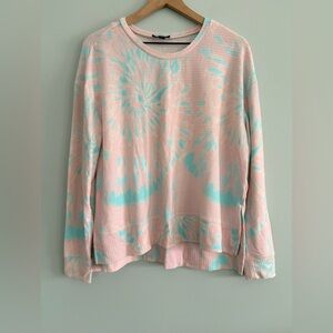 Jessica Simpson Tie Dye Long Sleeve Top